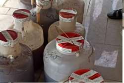 کشف و ضبط 112 کیلوگرم عسل فله بدون هویت بهداشتی در شهرستان طرقبه شاندیز
